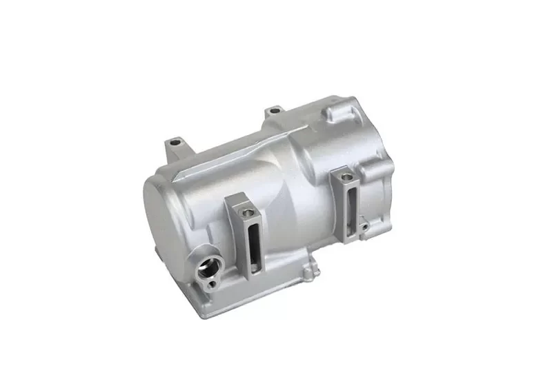 Design of die-casting mold for new energy automobile aluminum alloy air conditioning compressor motor shell